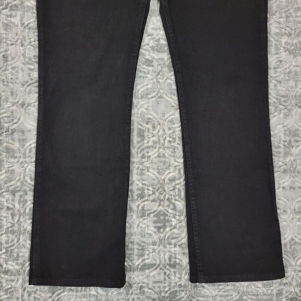 Wrangler Jeans Womens 17/18x34 Black Q Baby Stretch Bootcut Slimming Pockets New - Picture 3 of 16